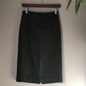 LOFT Wool Pencil Skirt